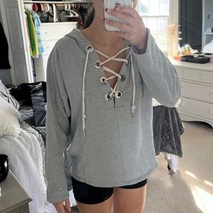 Grey sweatshirt